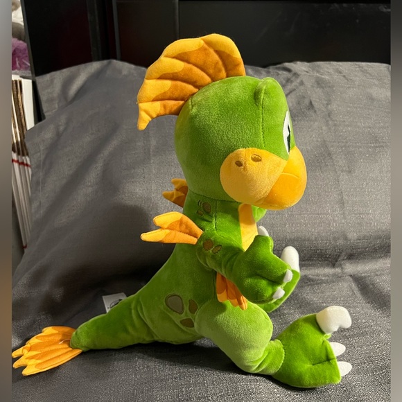 Disney Animal Kingdom Daryl Dinosaur rare 11" Plush - Picture 4 of 7